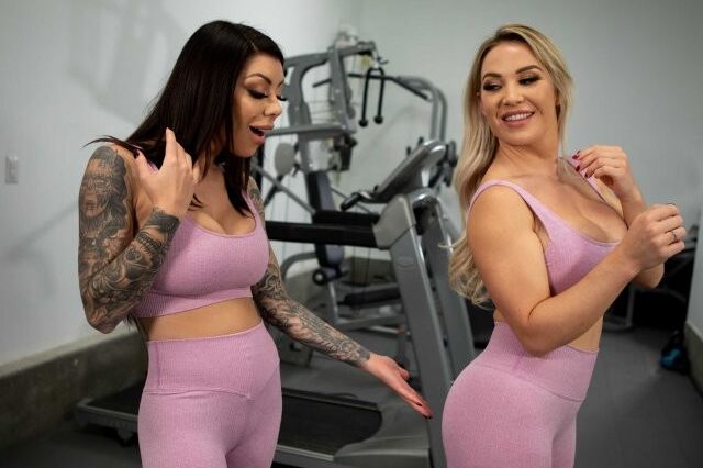 Karma Rx, Amber Jade - Séance de gym physique