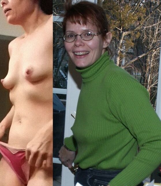 dressed undressed pics of milf Courtney