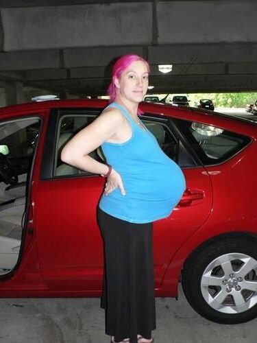 Pregnant Women in Clothes