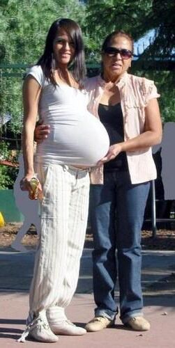 Pregnant Women in Clothes