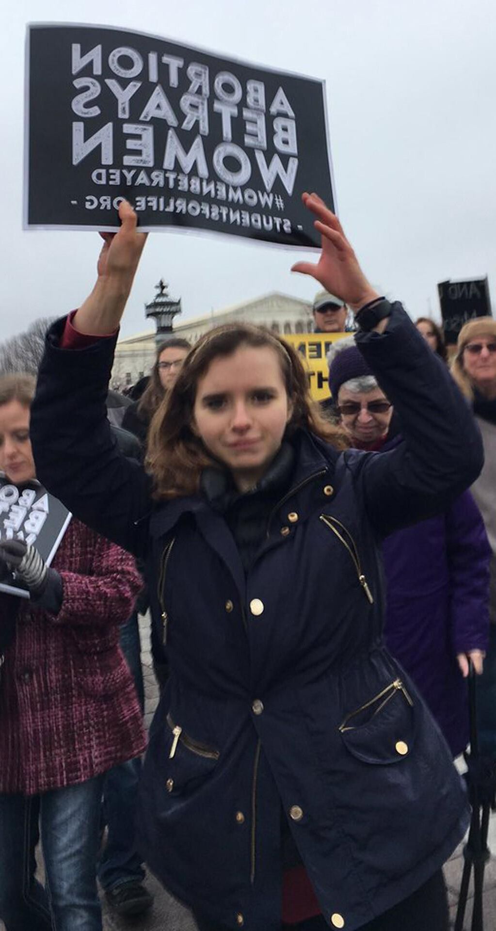 College Pro-Life Protesters