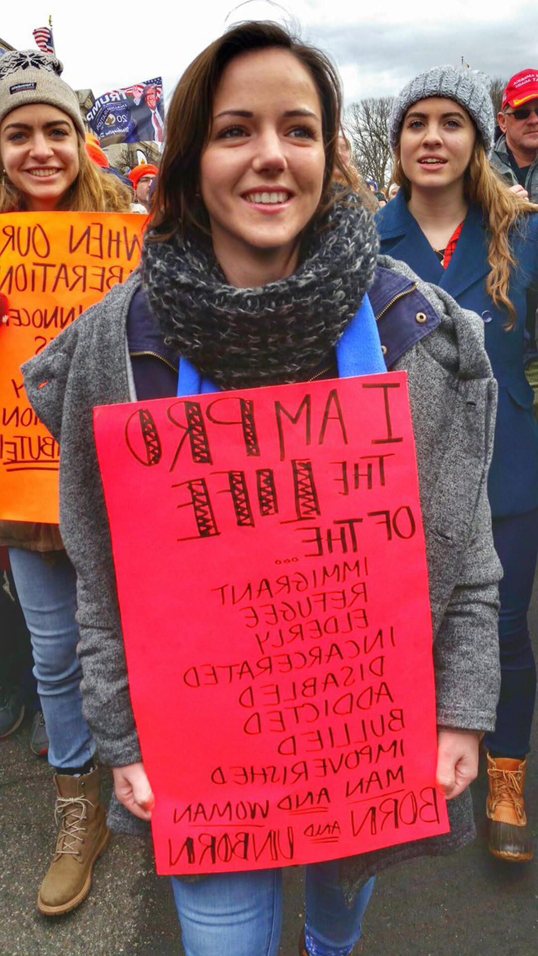 College Pro-Life Protesters