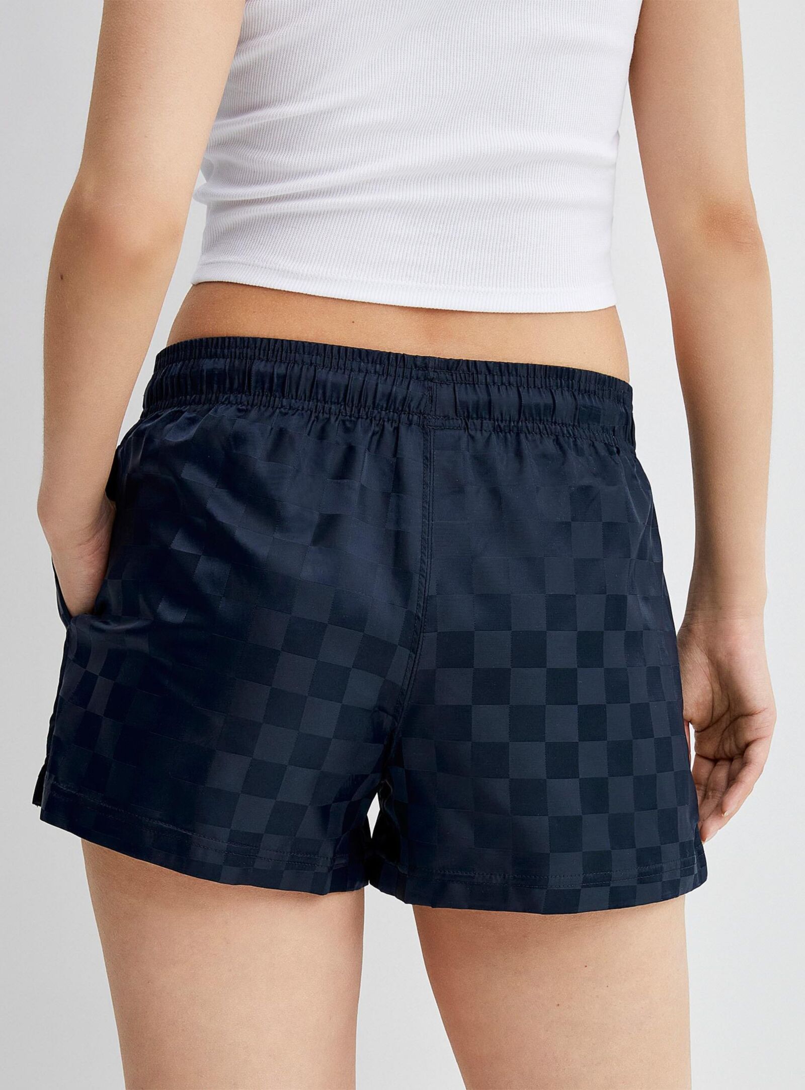 Umbro glänzende Nylon-Shorts