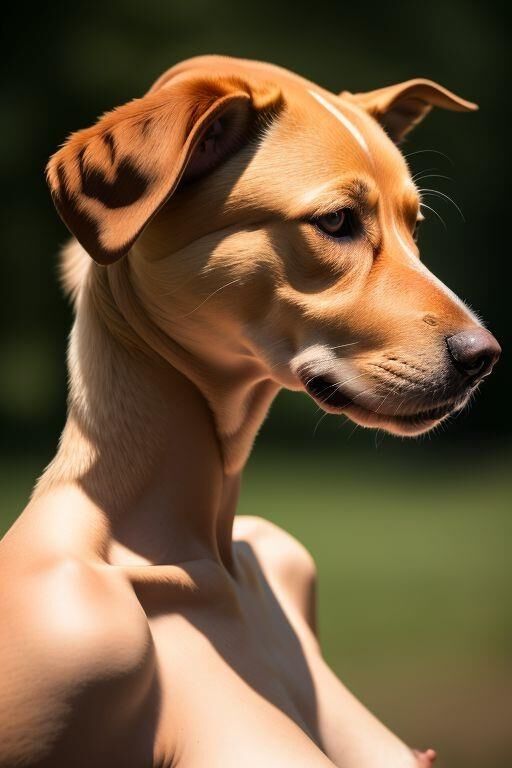 AI De vraies filles à fourrure - Femmes chiens