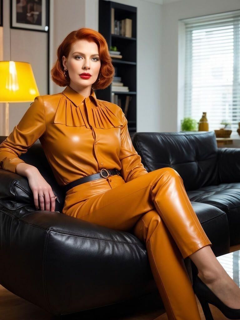 ai12 – Weitere schöne Damen, alle in Leder oder Latex