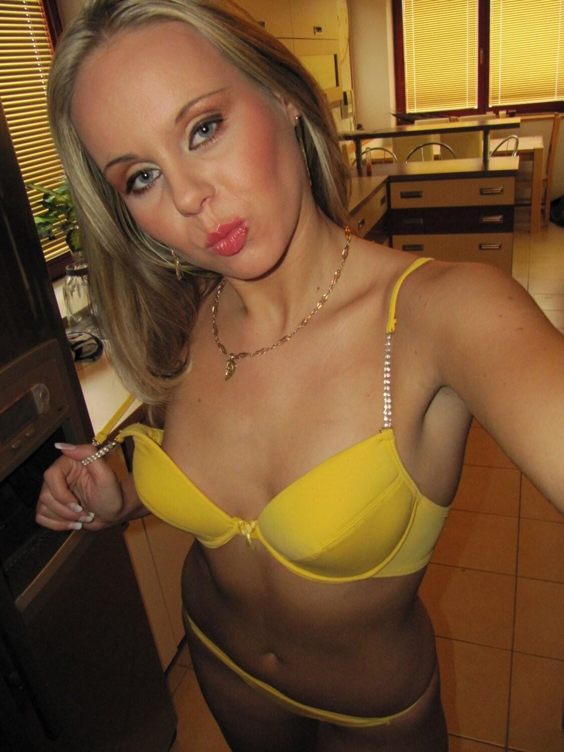 Young Milf Shows Her Small Tits