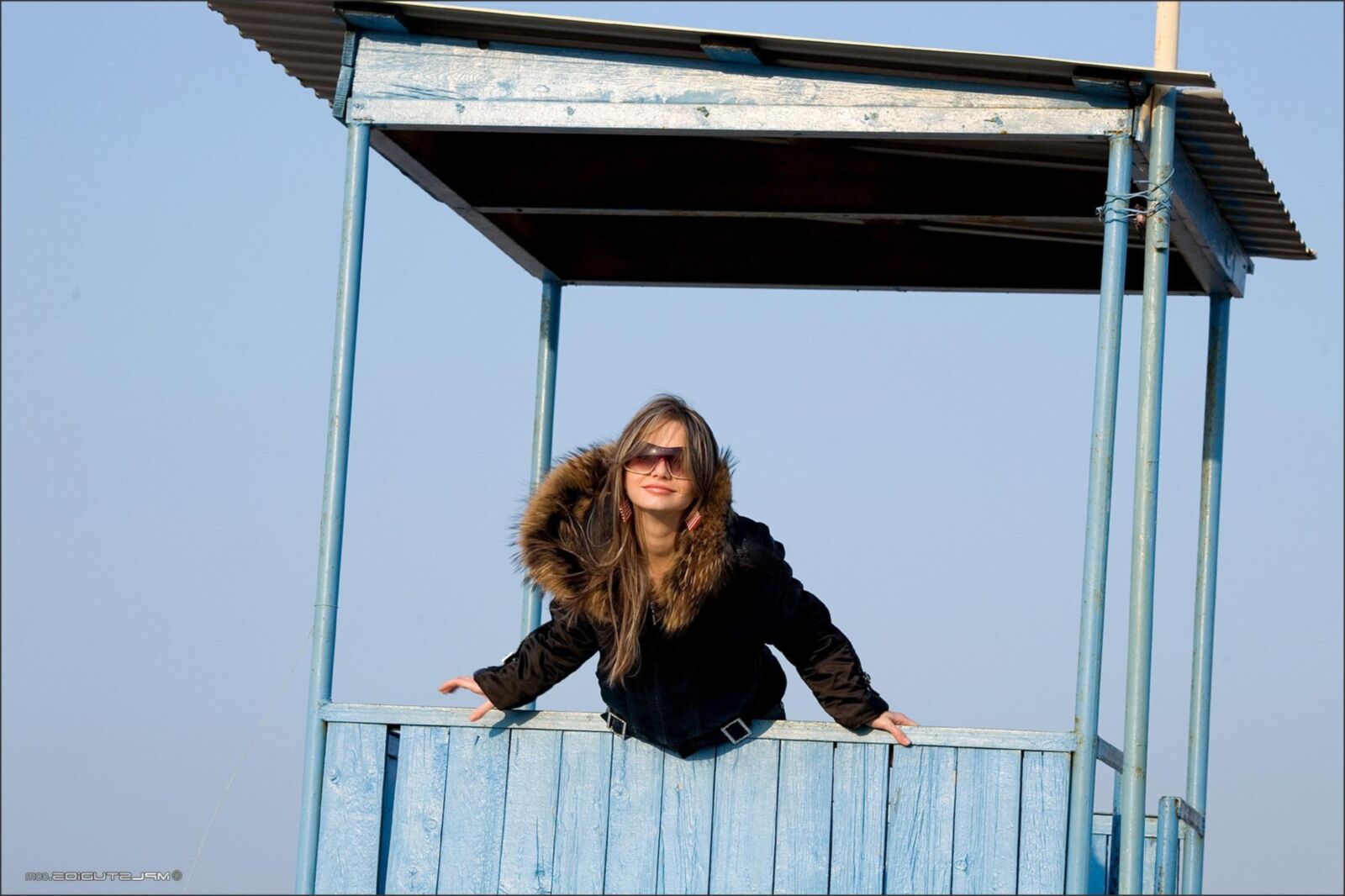 Anya invierno en la playa