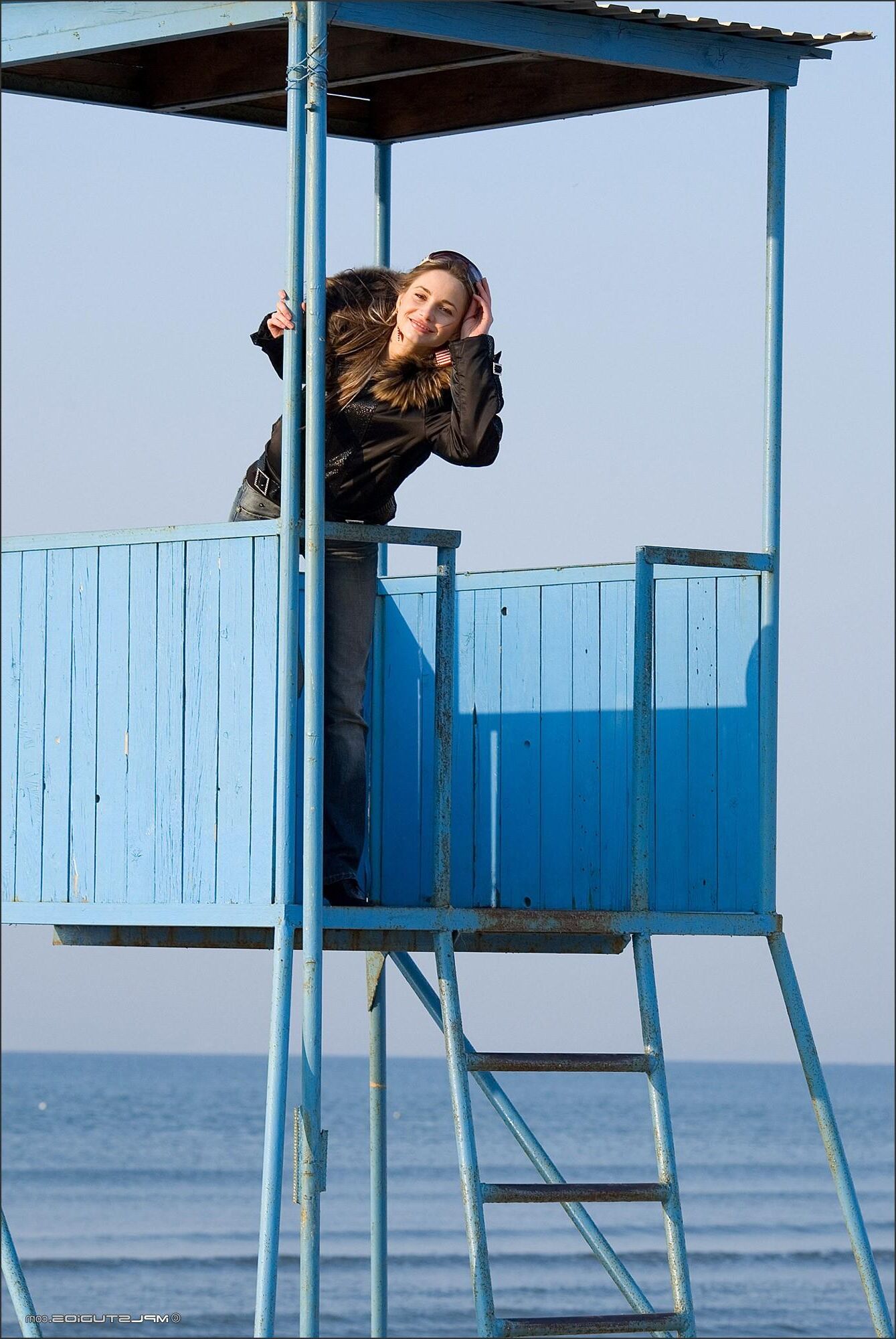 Anya invierno en la playa