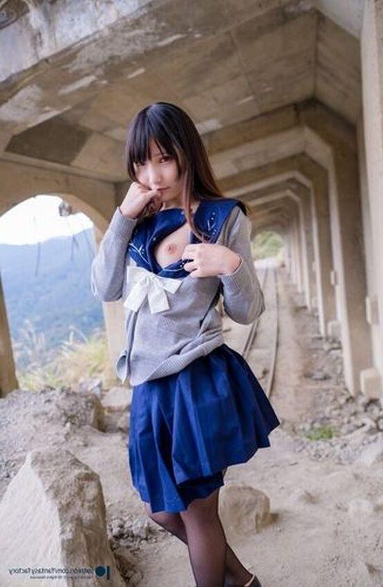 Asian schoolgirl