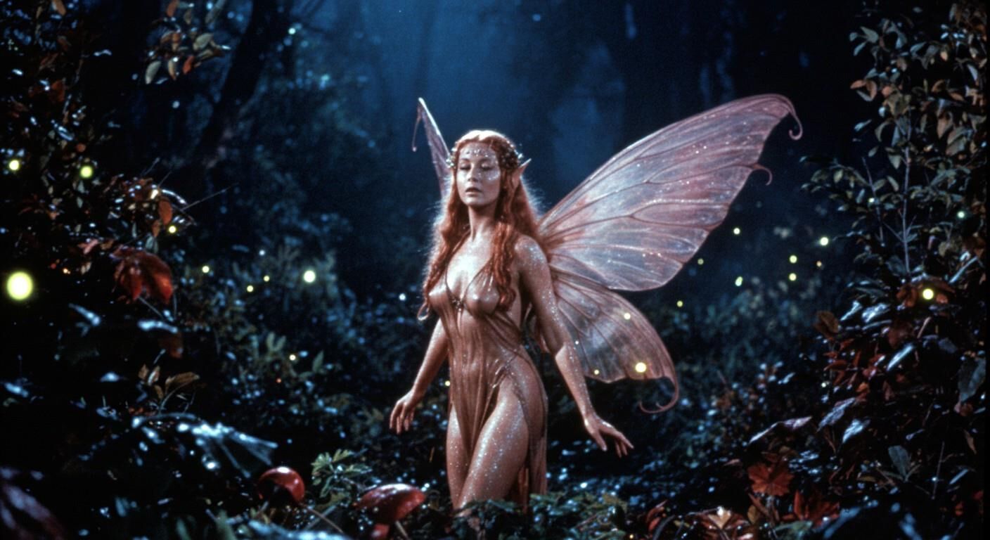 Naked Fairies, sessão de fotos estética do filme Vintage Fantasy