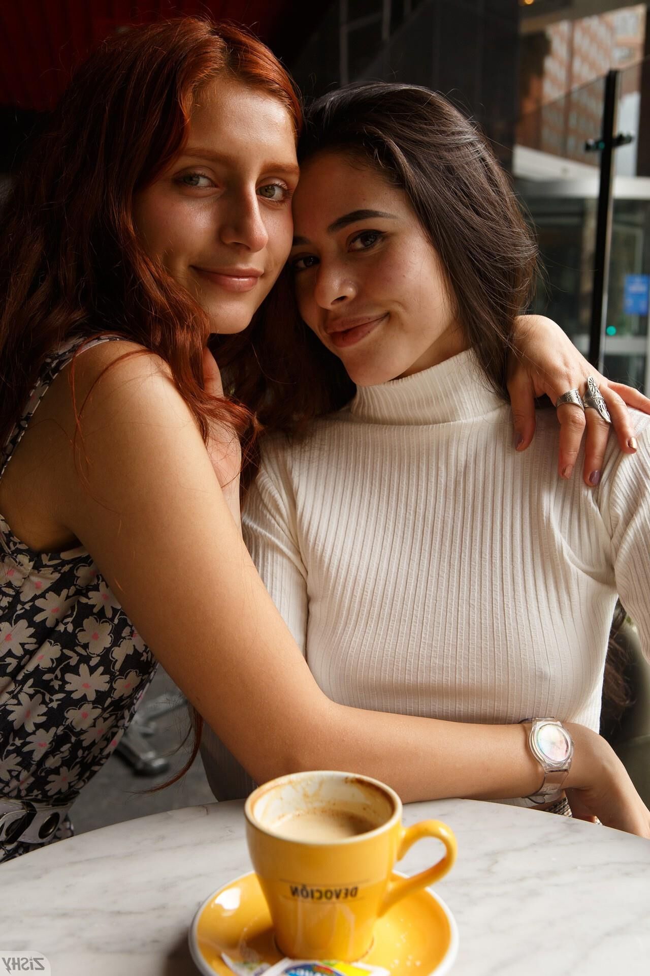  three girls one camera