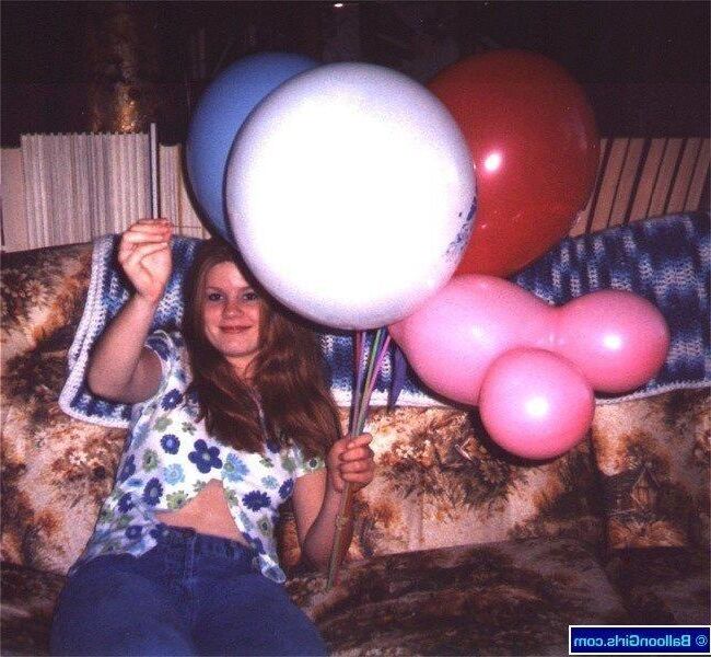 Chicas y globos