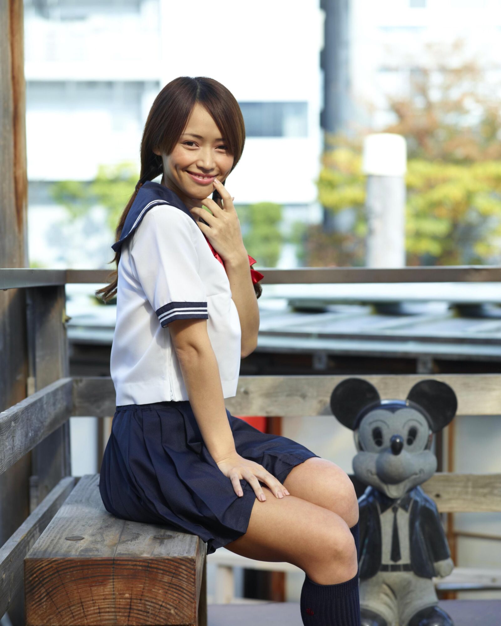 Japan Mayuko Japanische Schuluniform