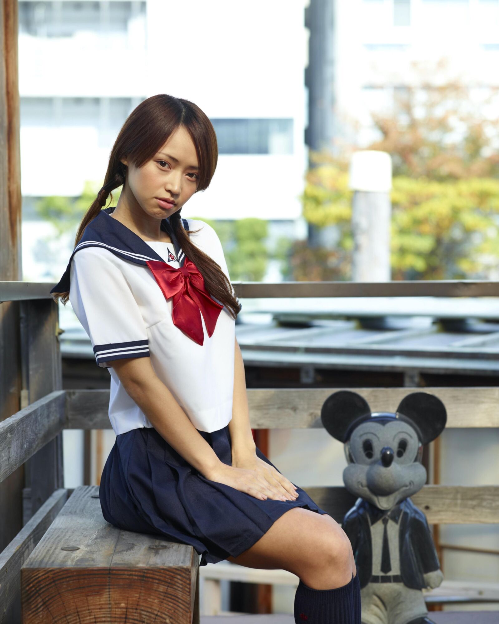 Japan Mayuko Japanische Schuluniform