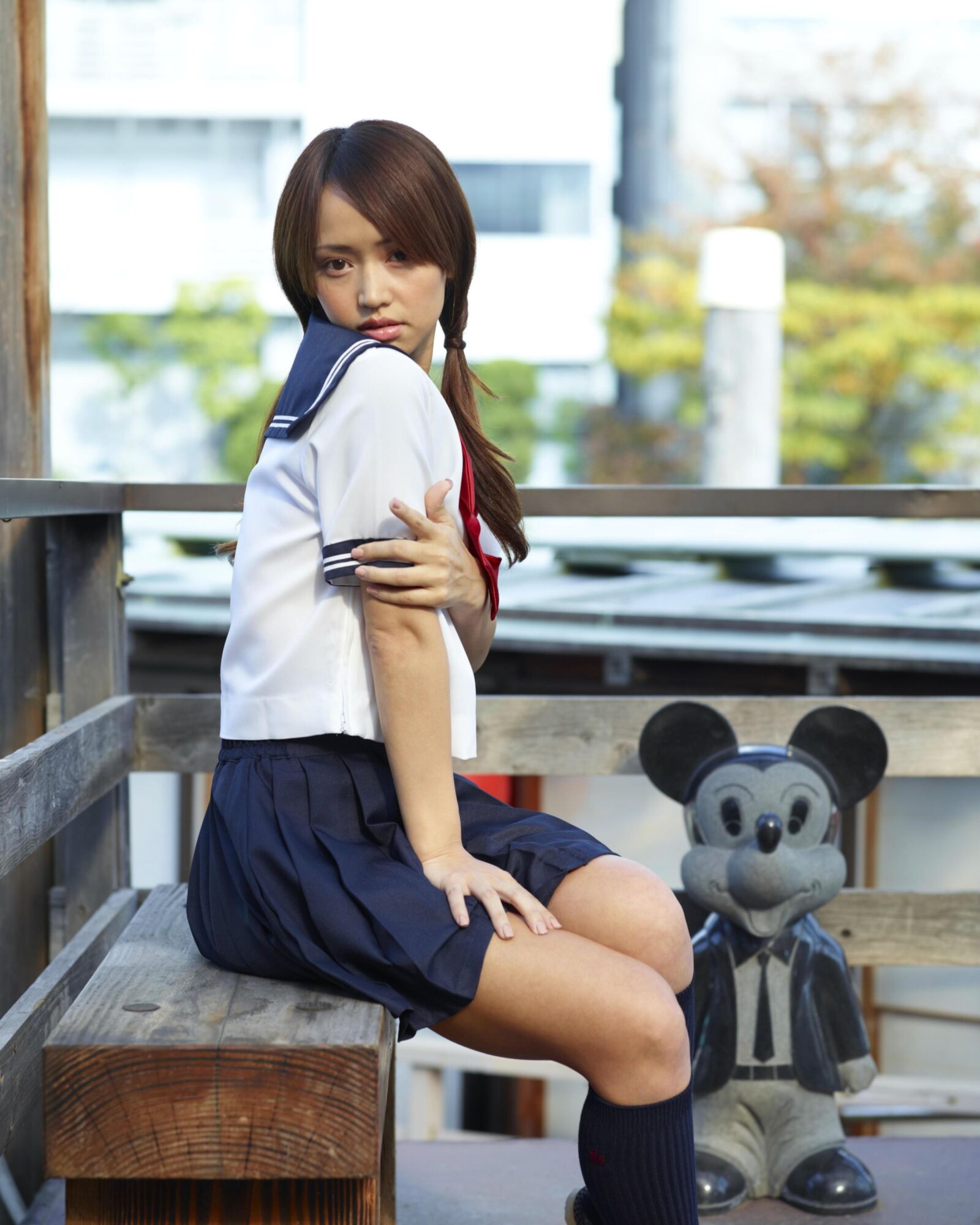 Japan Mayuko Japanische Schuluniform