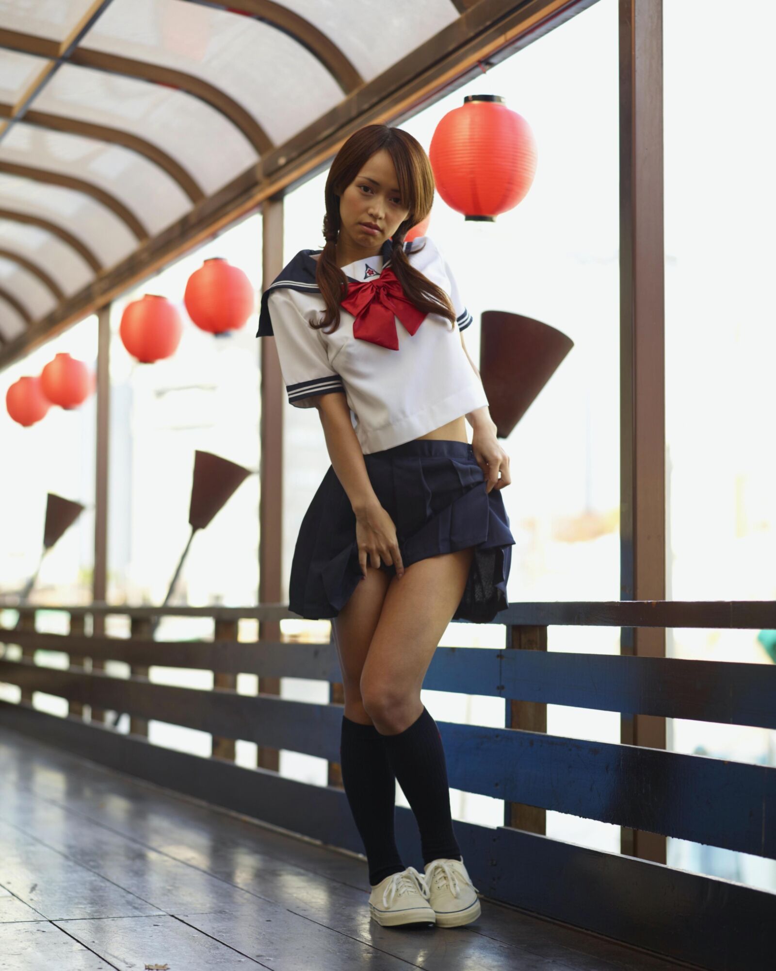 Japan Mayuko Japanische Schuluniform