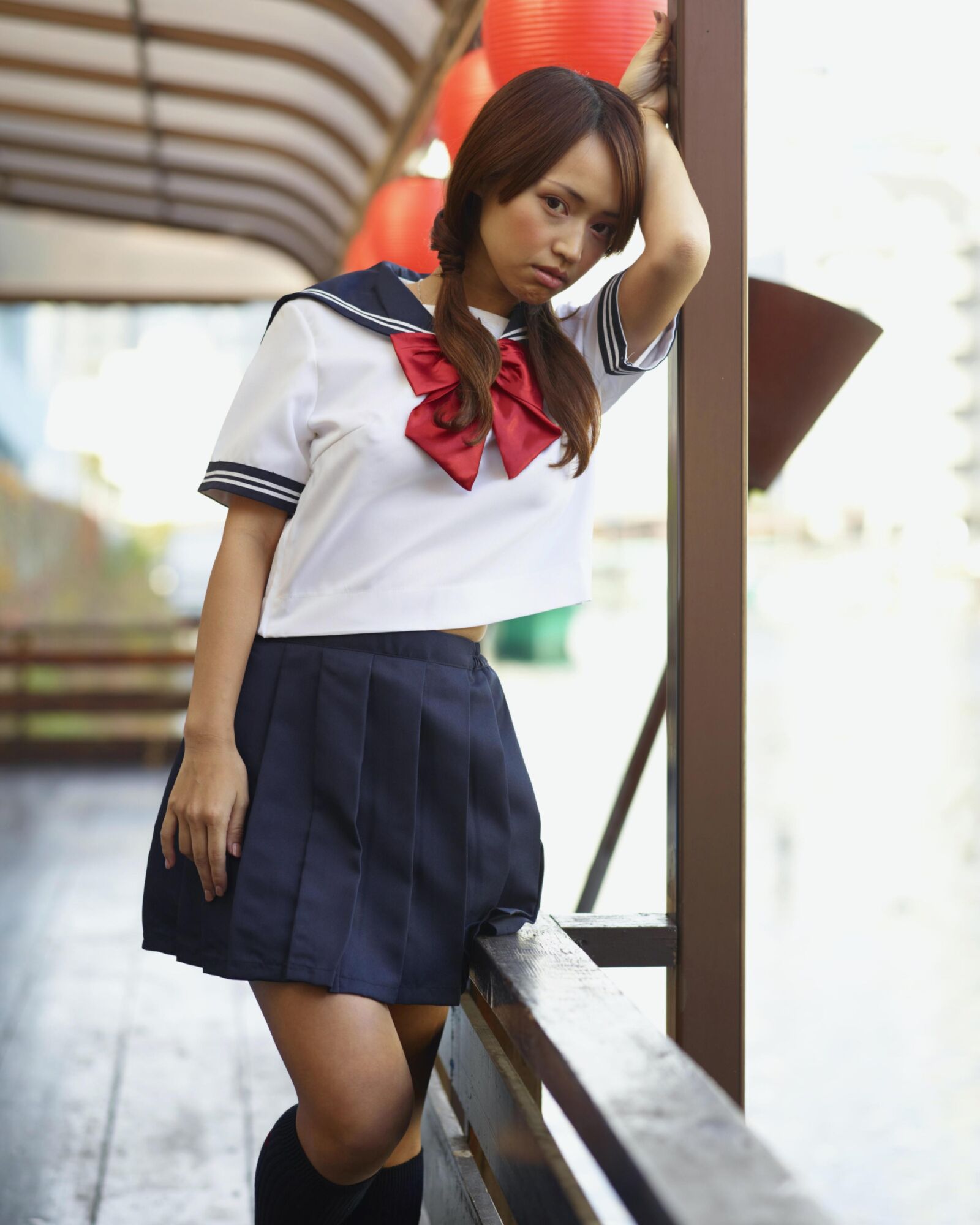 Japan Mayuko Japanische Schuluniform