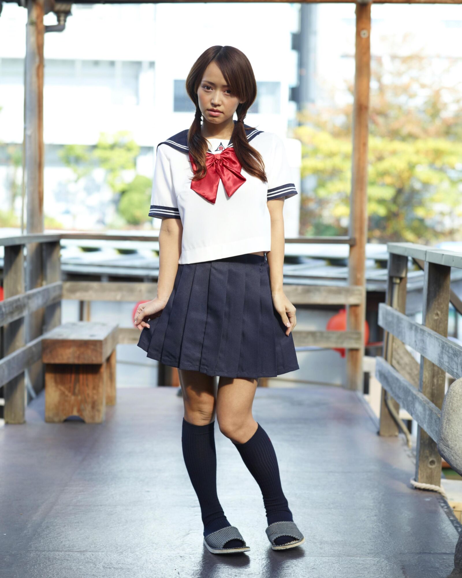 Japan Mayuko Japanische Schuluniform