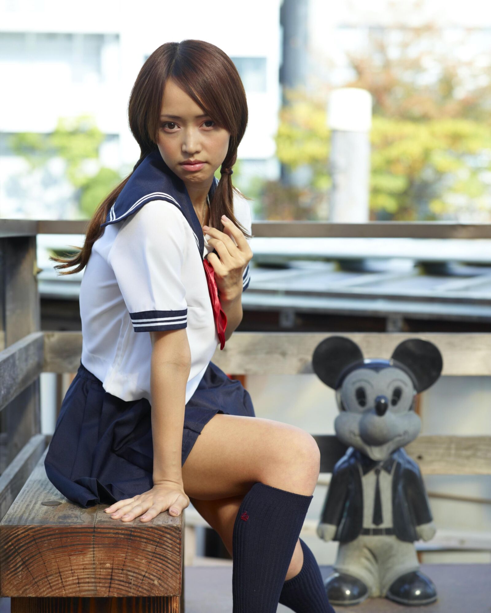 Japan Mayuko Japanische Schuluniform