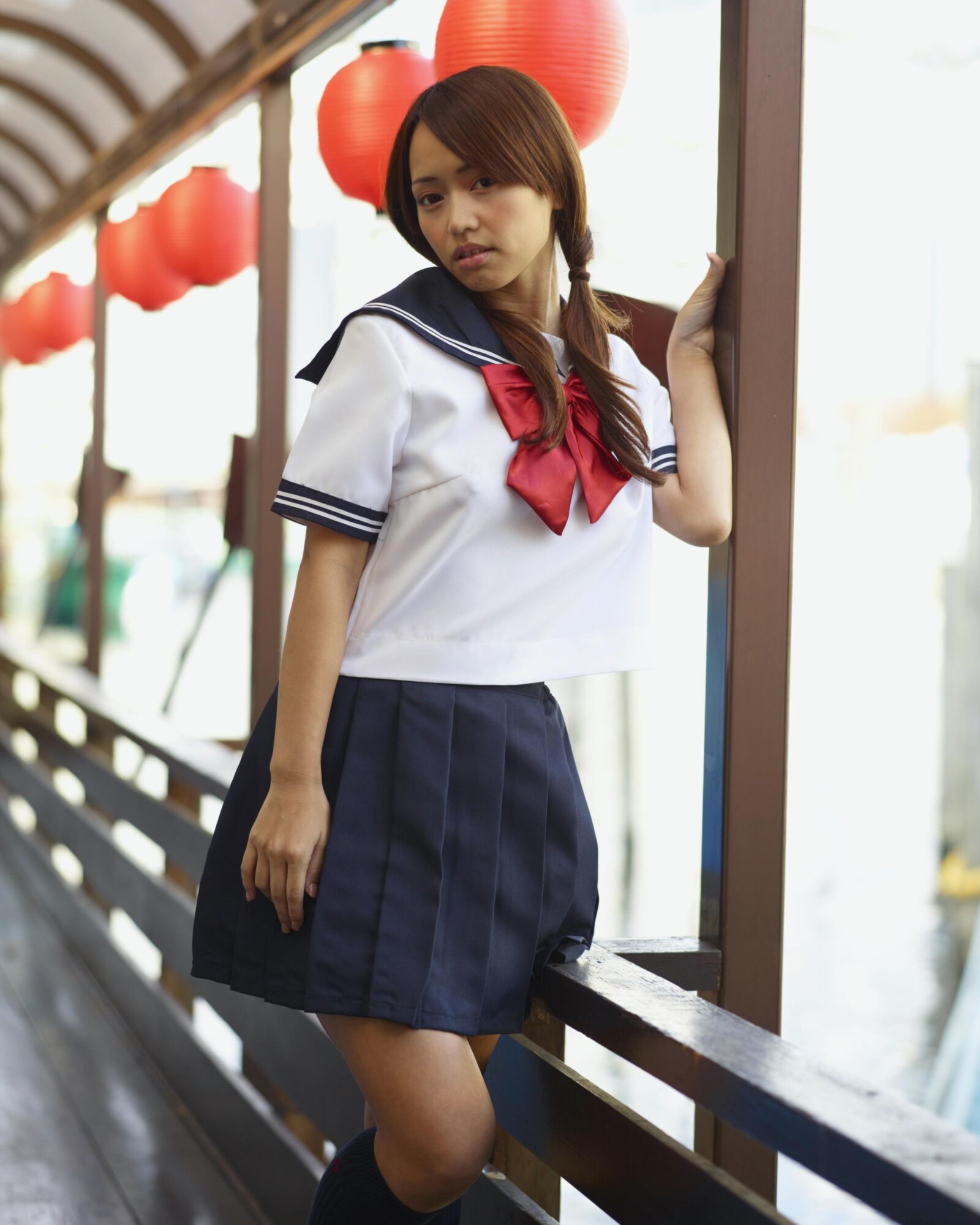 Japan Mayuko Japanische Schuluniform