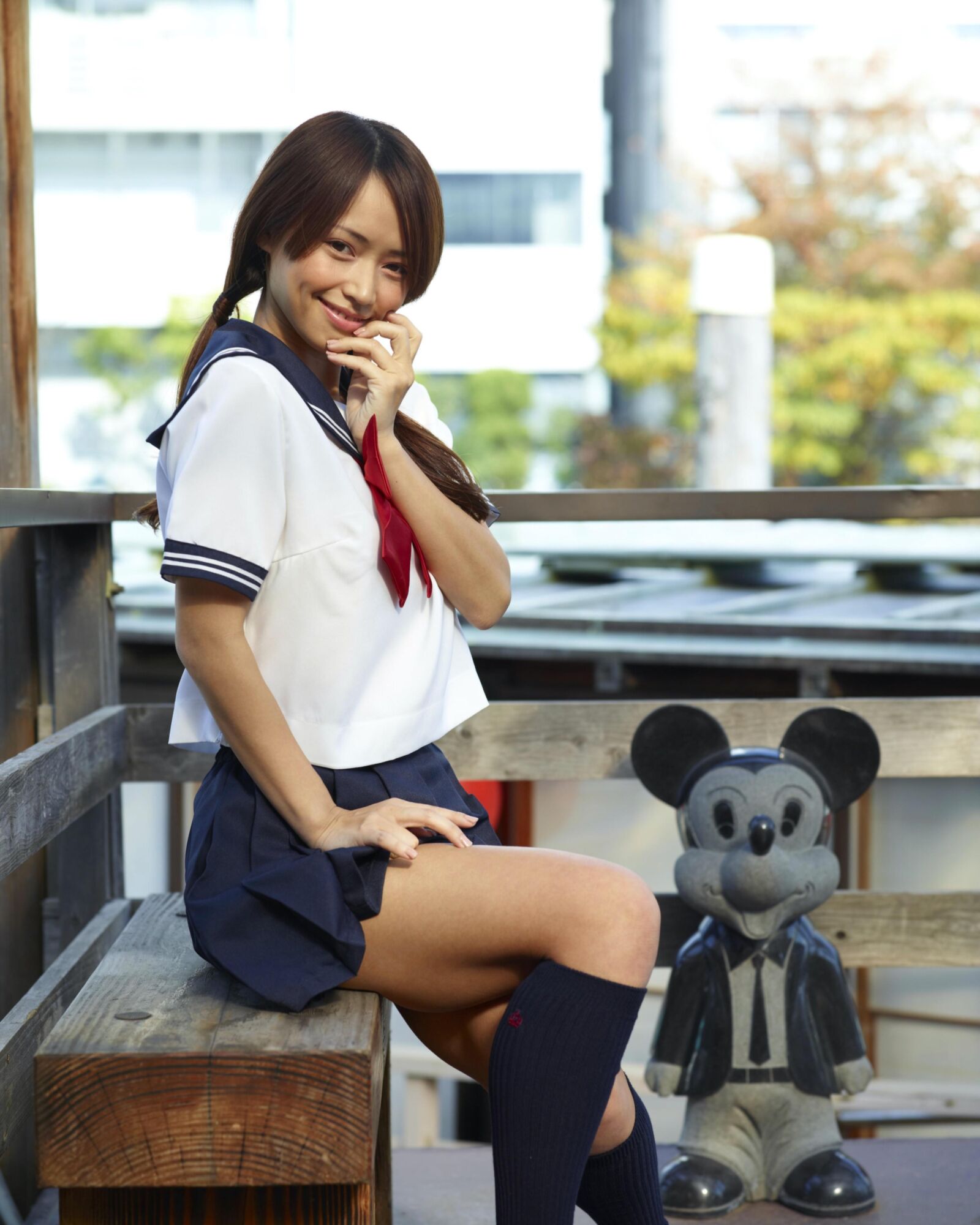 Japan Mayuko Japanische Schuluniform