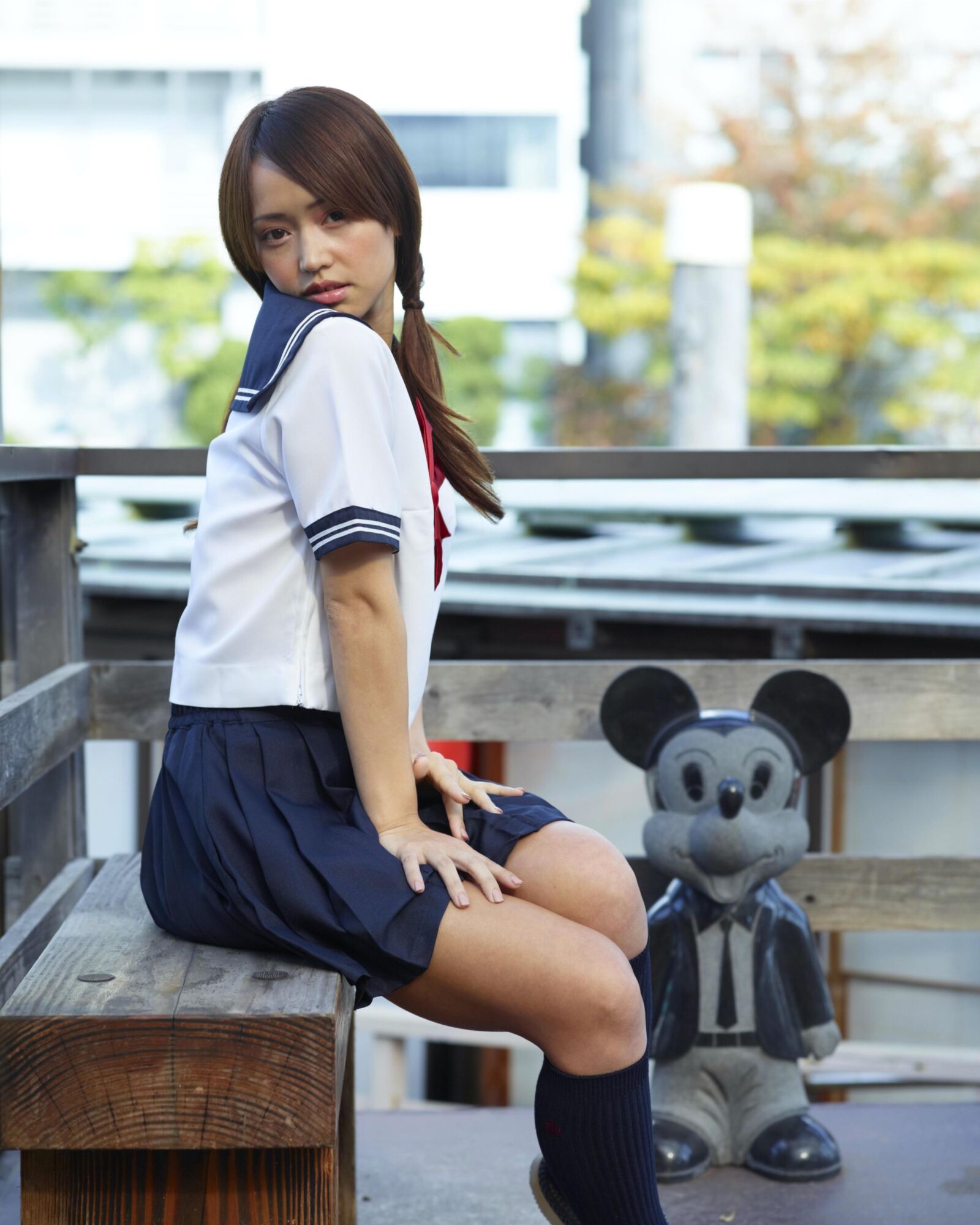 Japan Mayuko Japanische Schuluniform