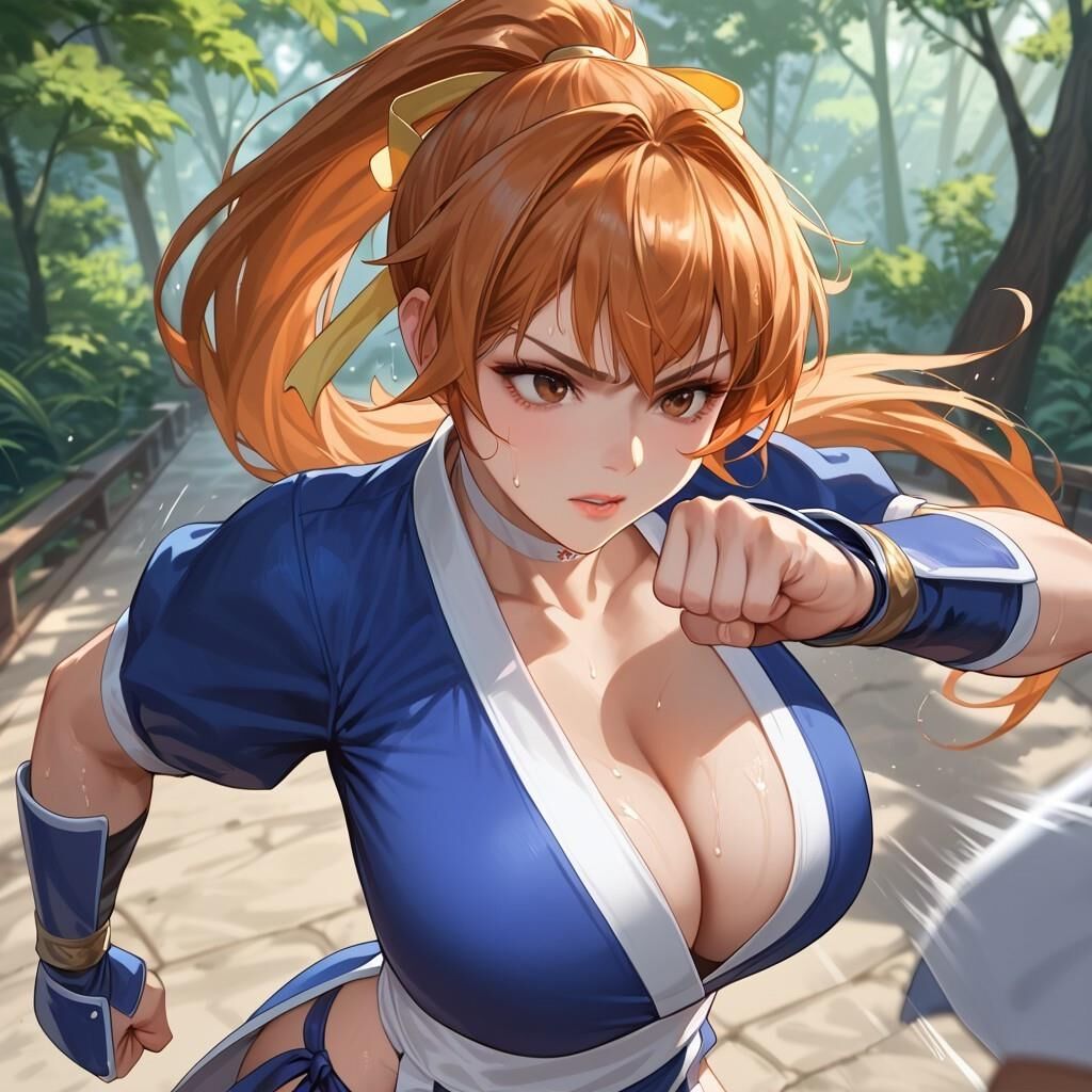 doa kasumi art no nude