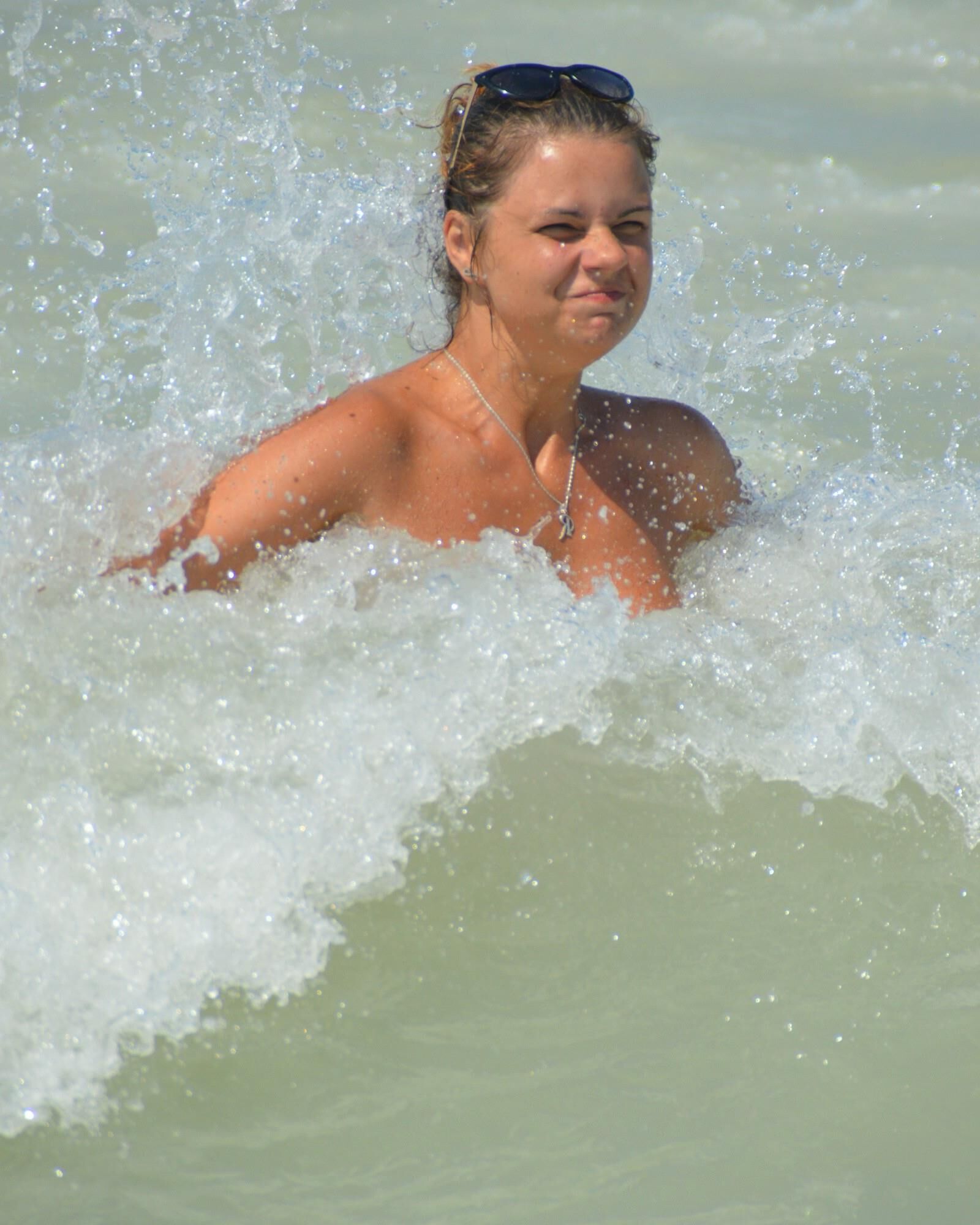 Beach ofelia misturando