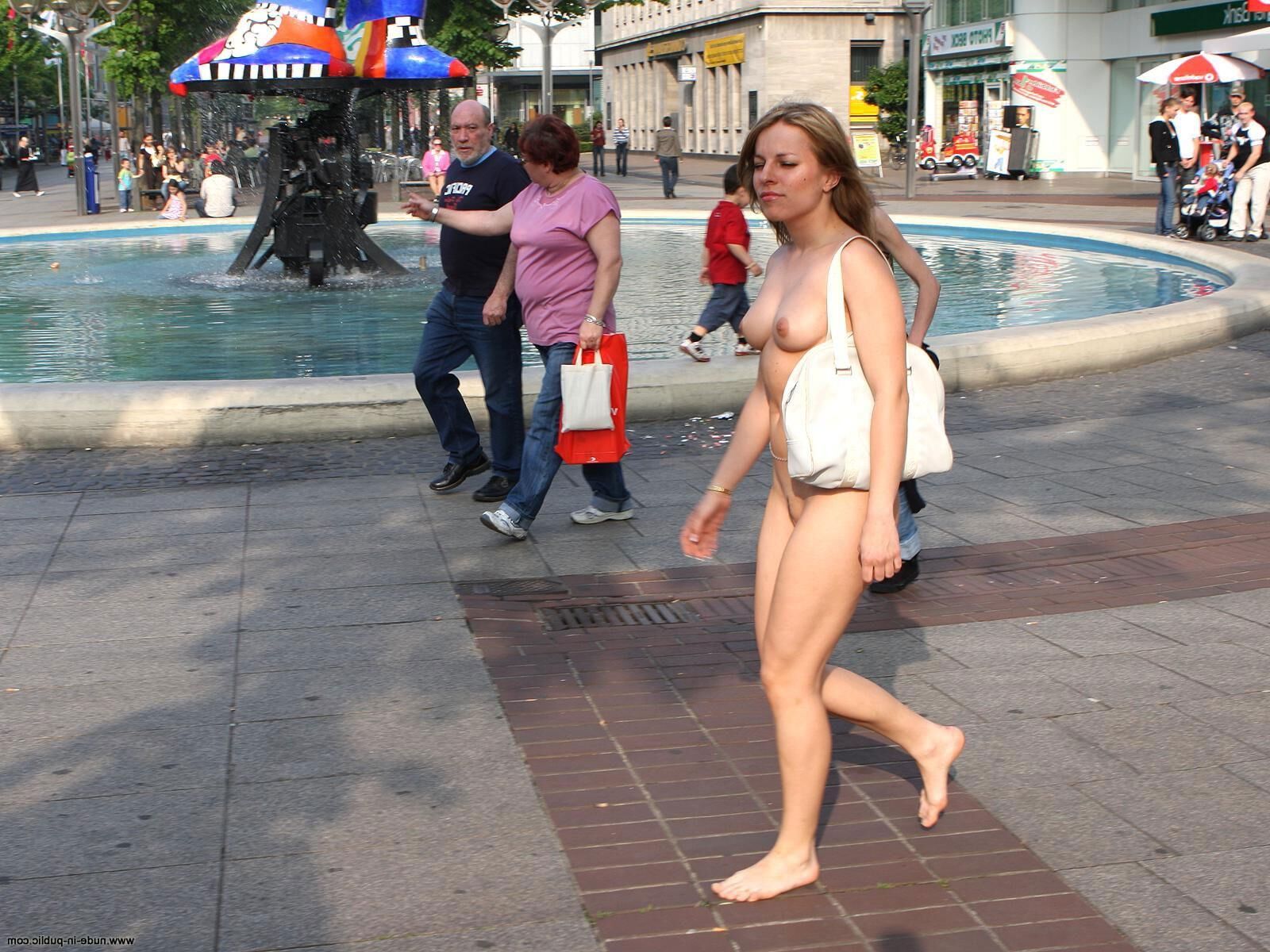 Nude in public Alena E