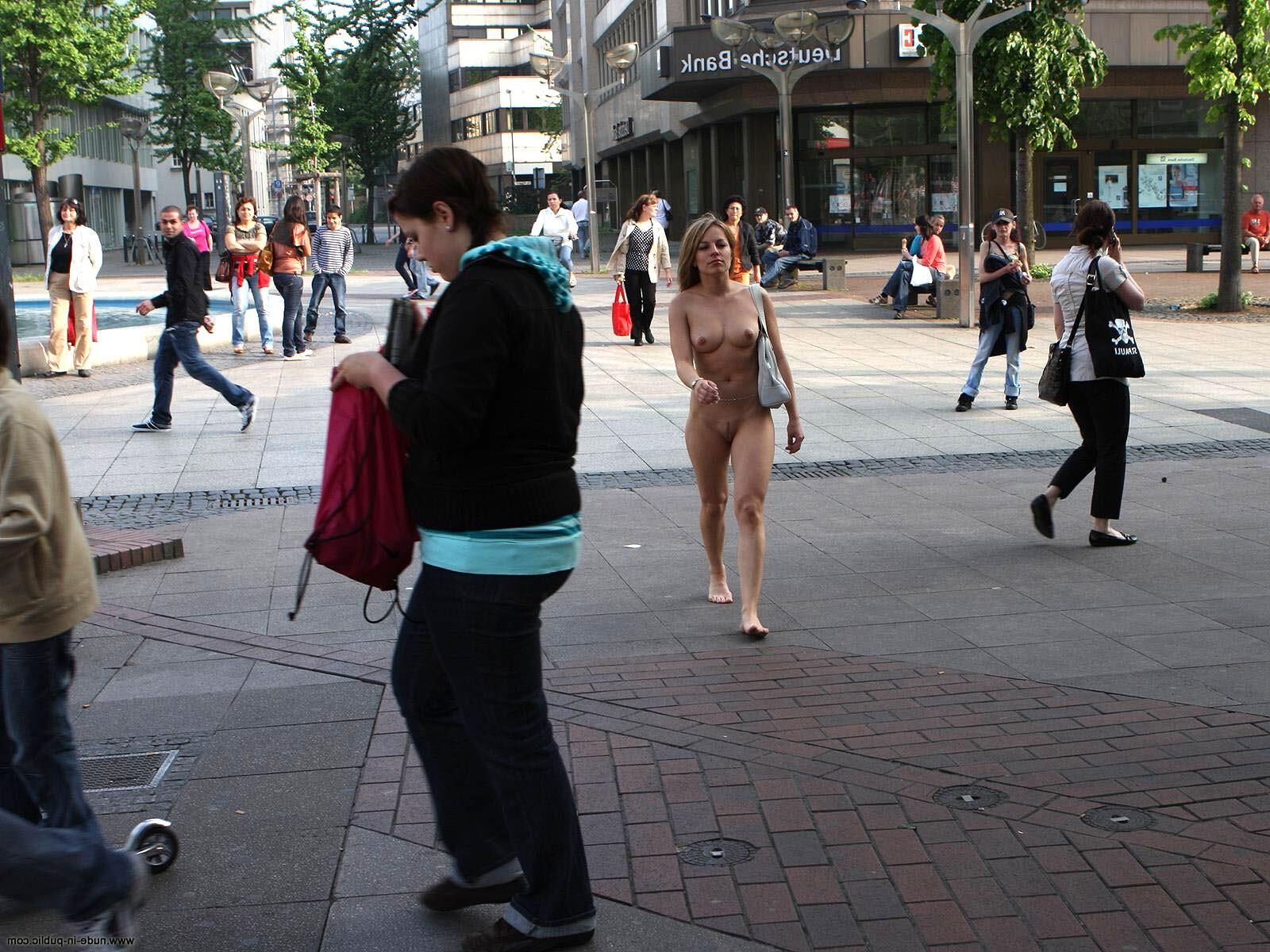 Nude in public Alena E