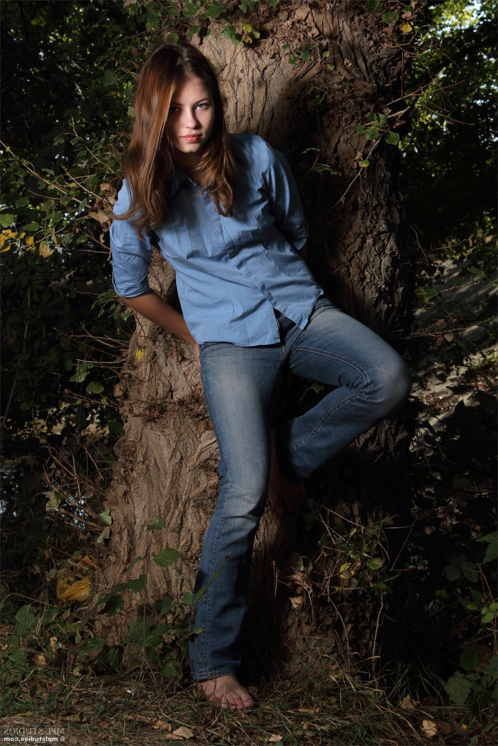 Jenna Naked in the Forest