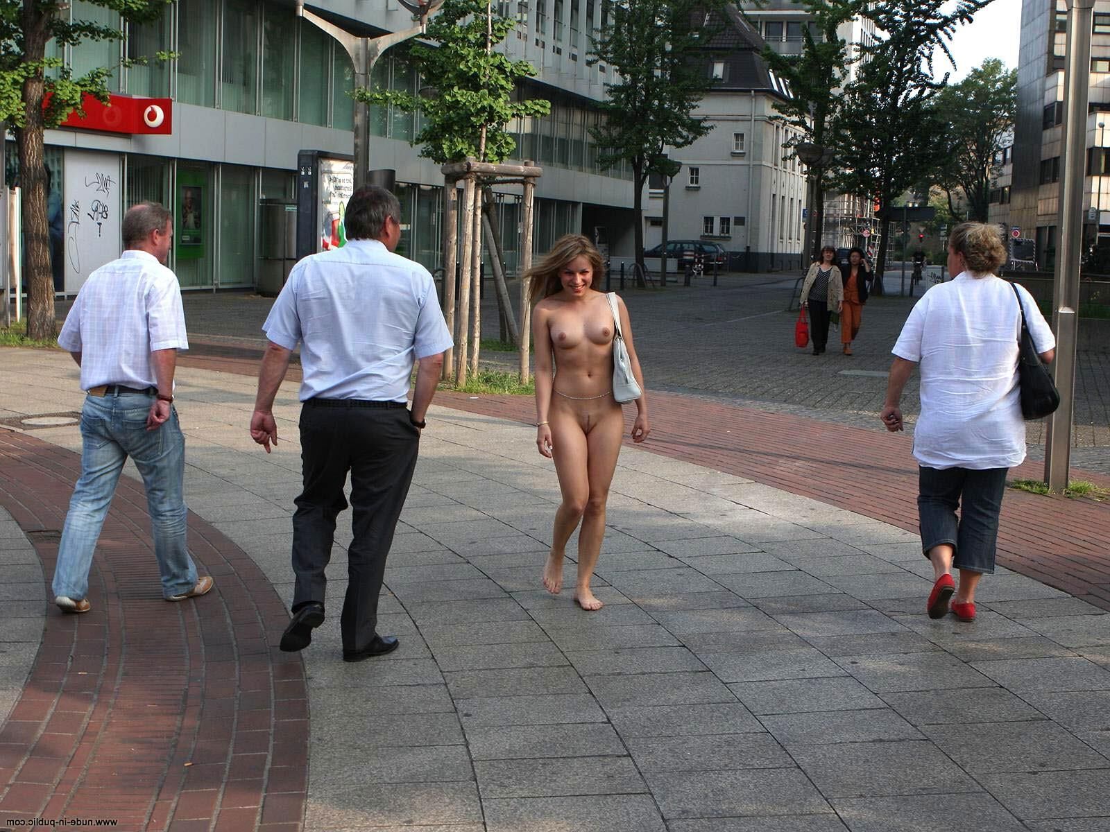 Nude in public Alena E