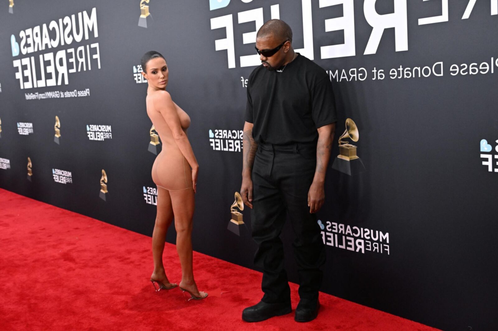  Bianca Censori at the Grammy Awards