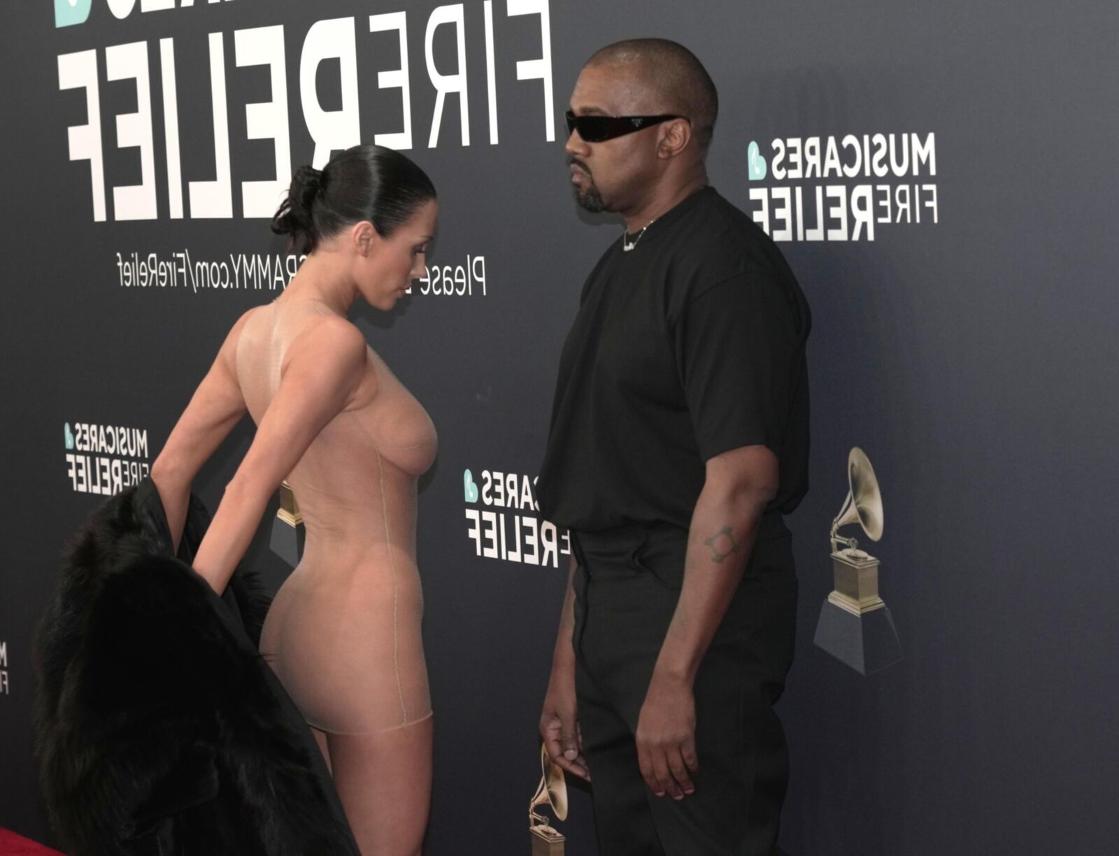  Bianca Censori at the Grammy Awards