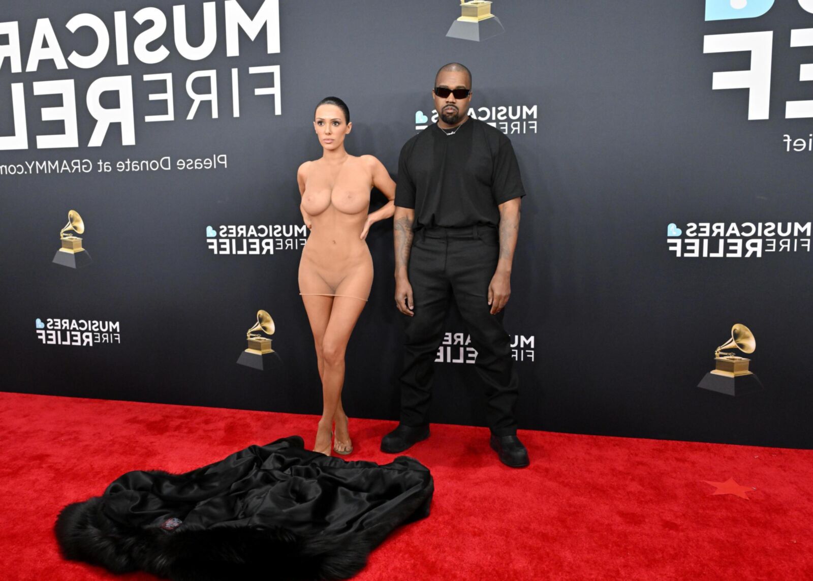  Bianca Censori at the Grammy Awards