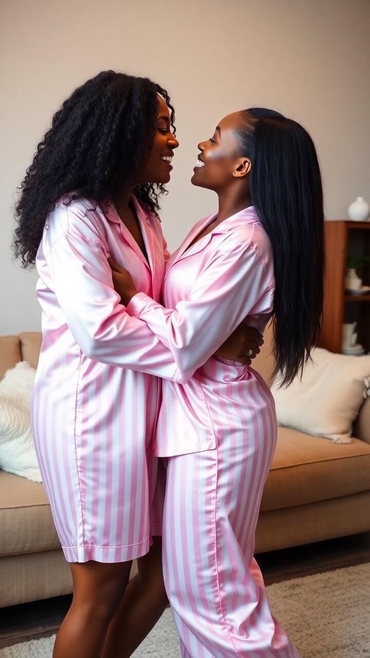 Satin Pajama Babes