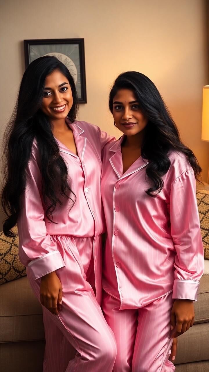 Satin Pajama Babes