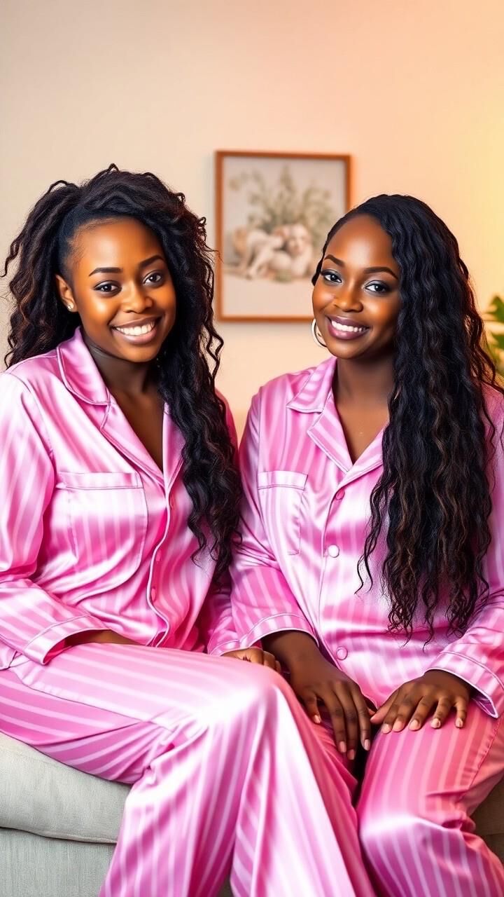 Satin Pajama Babes