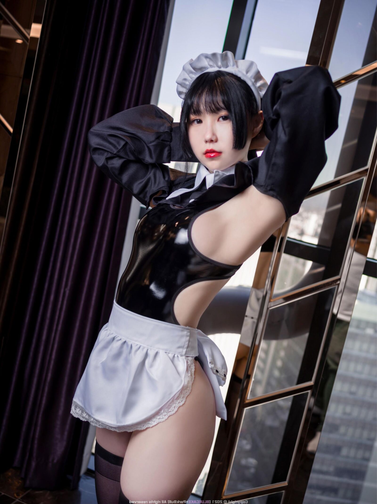 Jamong Latex Maid Slut Fetish