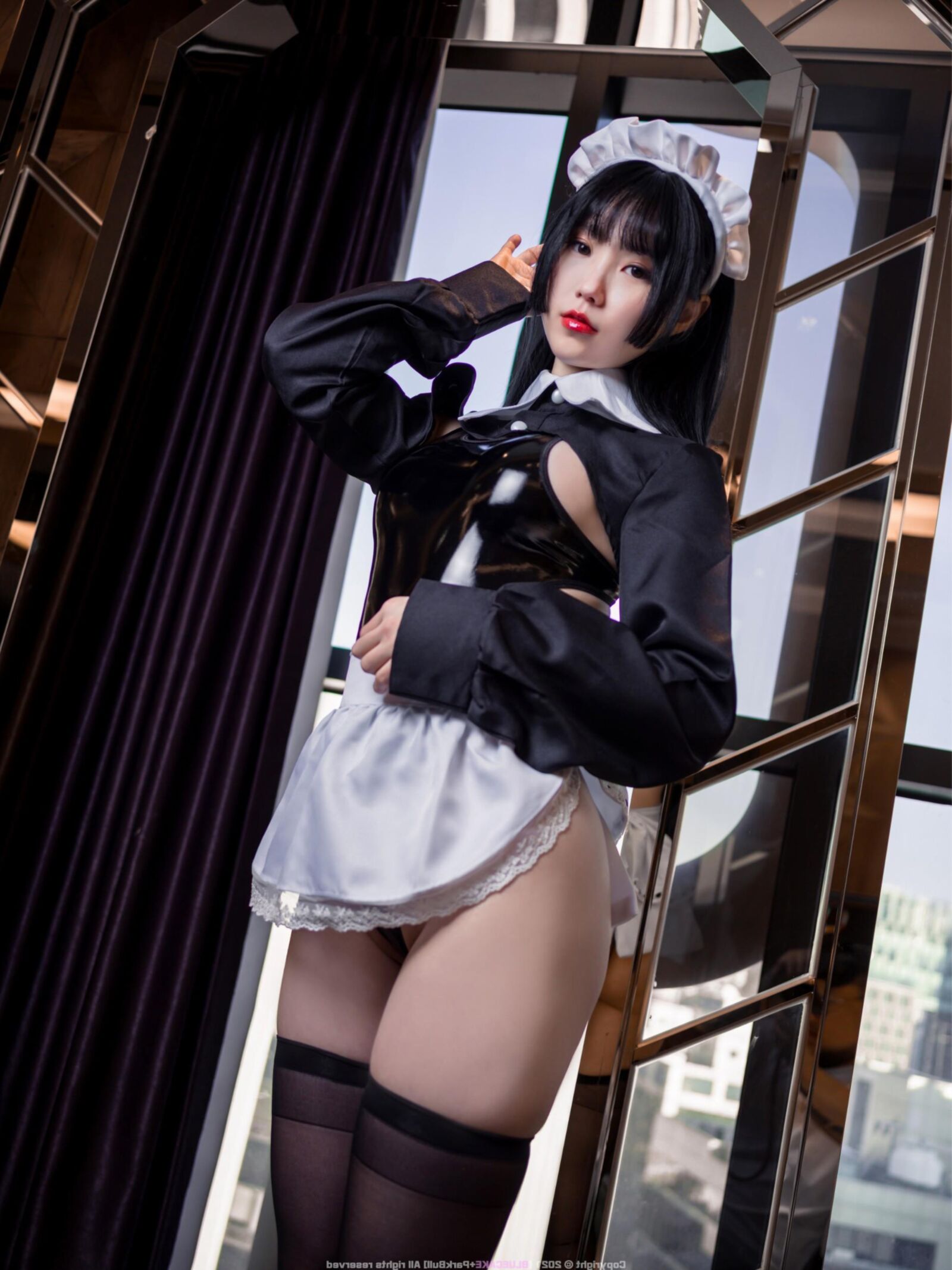 Jamong Latex Maid Slut Fetish