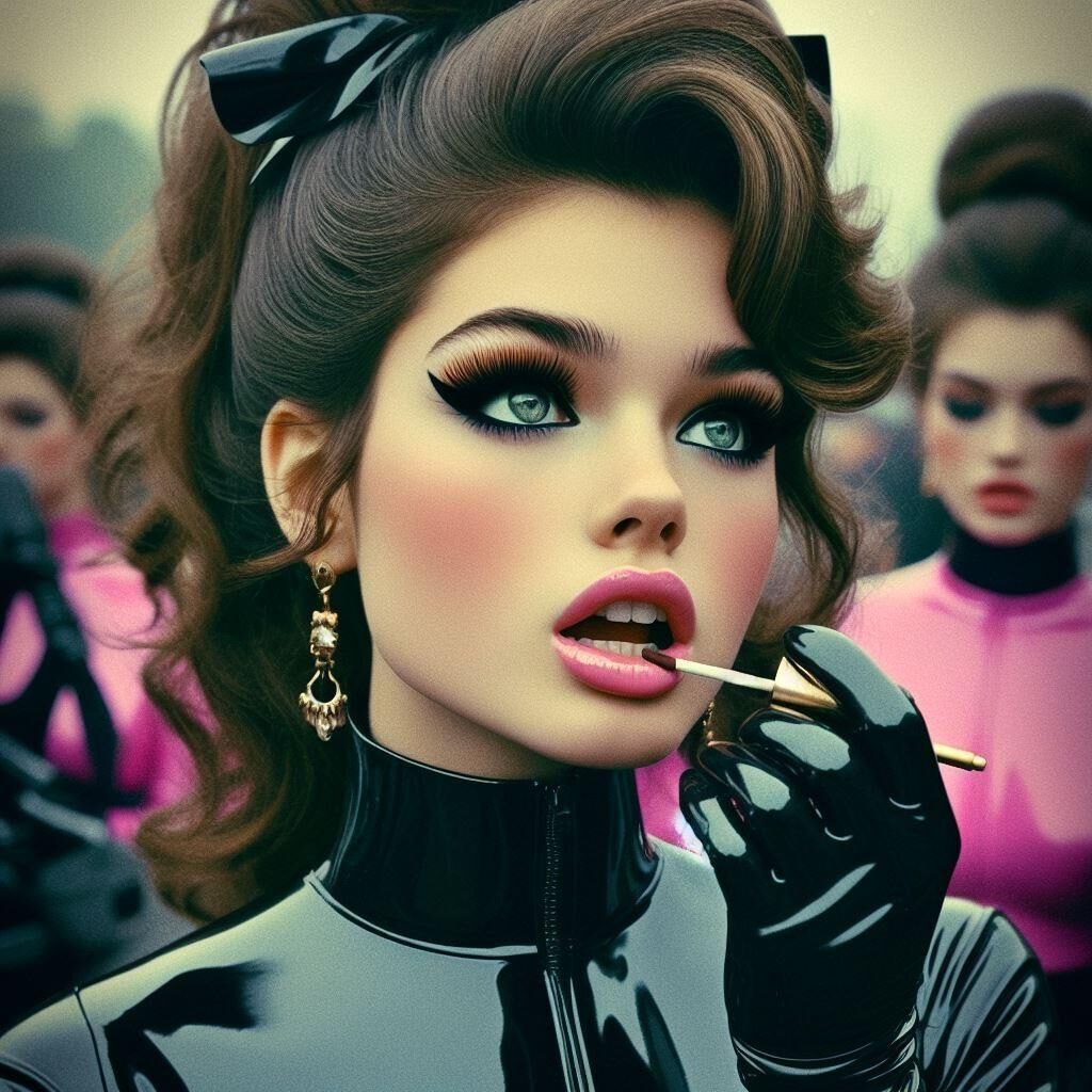 UltraFem AI Art Smoking Hot Makeup