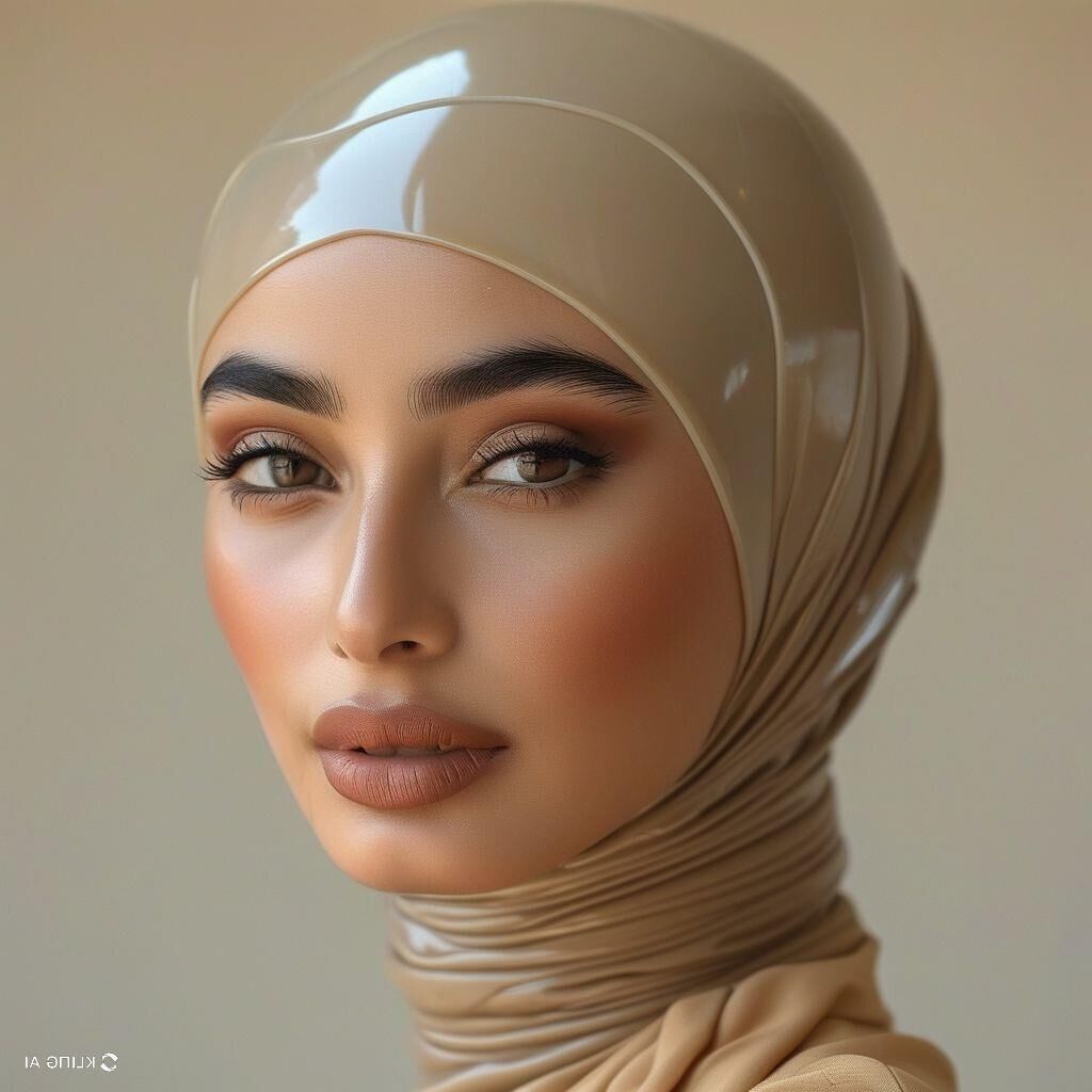 Ultra fem ai arte látex monjas y hijabs