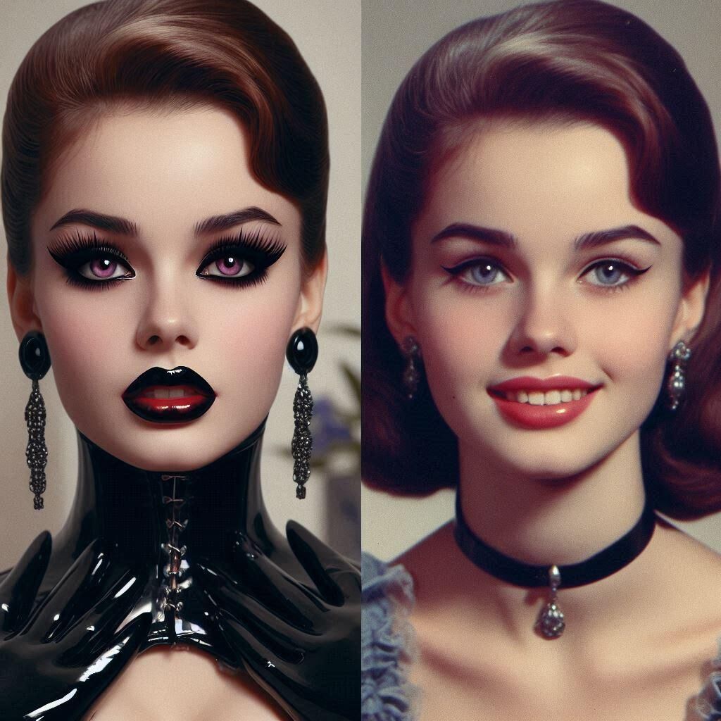 ULTRA FEM AI ART * Over the top makeovers