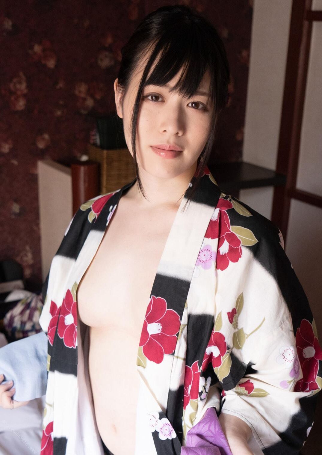 Yukina Shida Lovey dovey Kimono Date