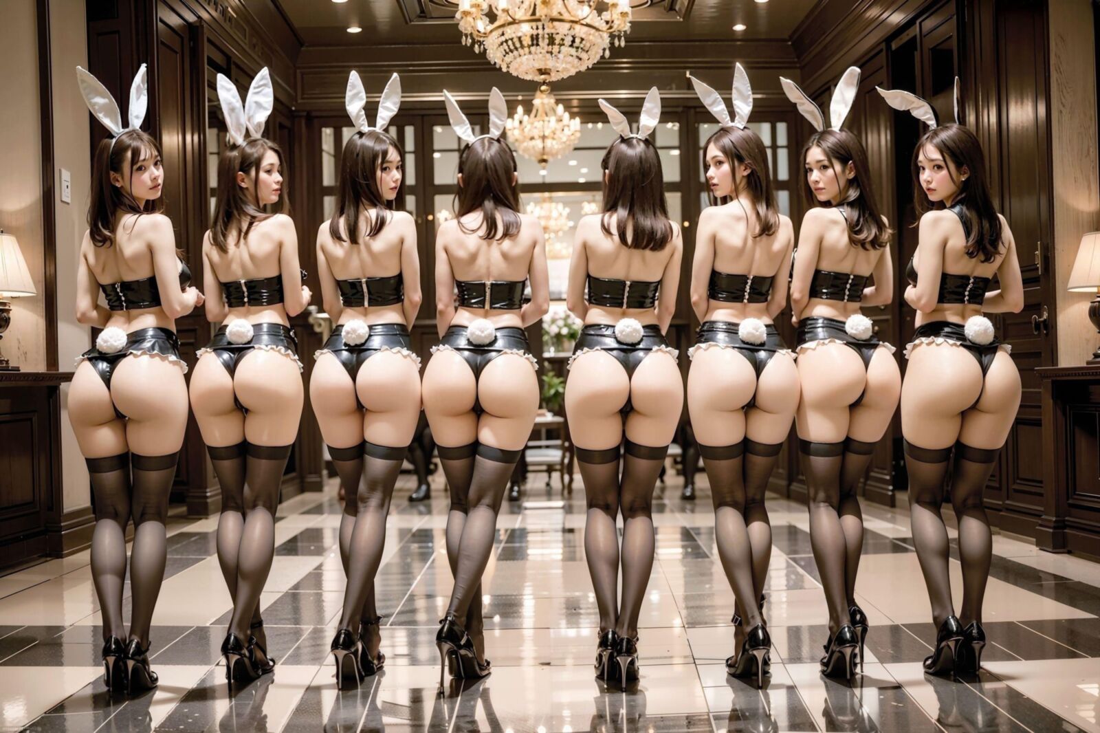 pretty sexy bunnies Happy Easter