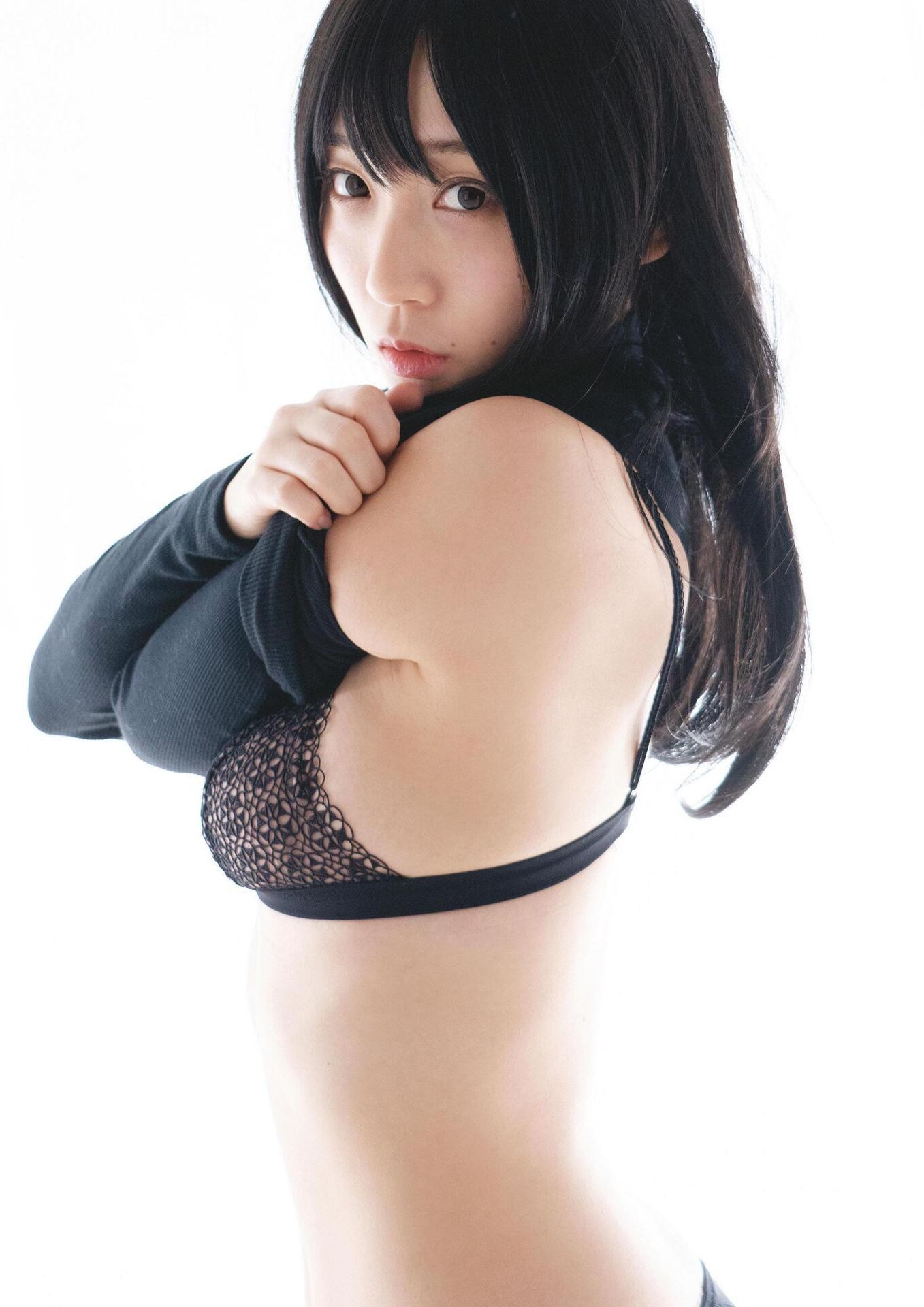 Moe Iori Photobook million black tights aliens