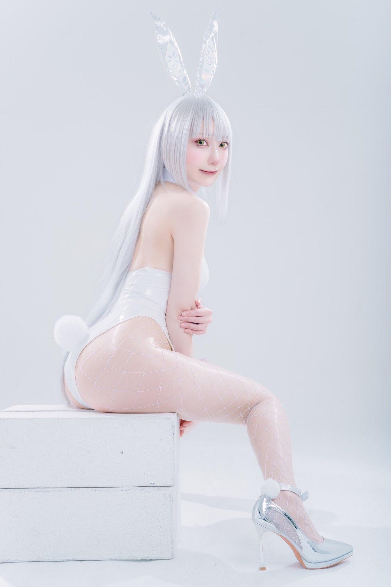 Asian, Lack, Nylons 