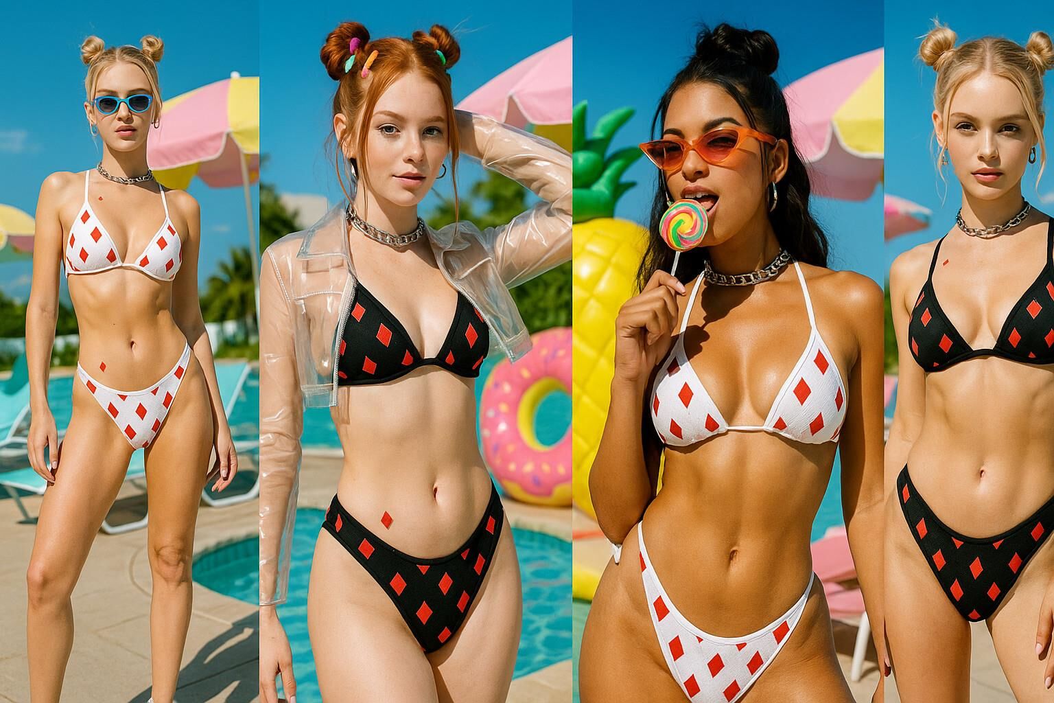 The Queen of Diamonds Lookbook (AMWF, AMXF) pt.