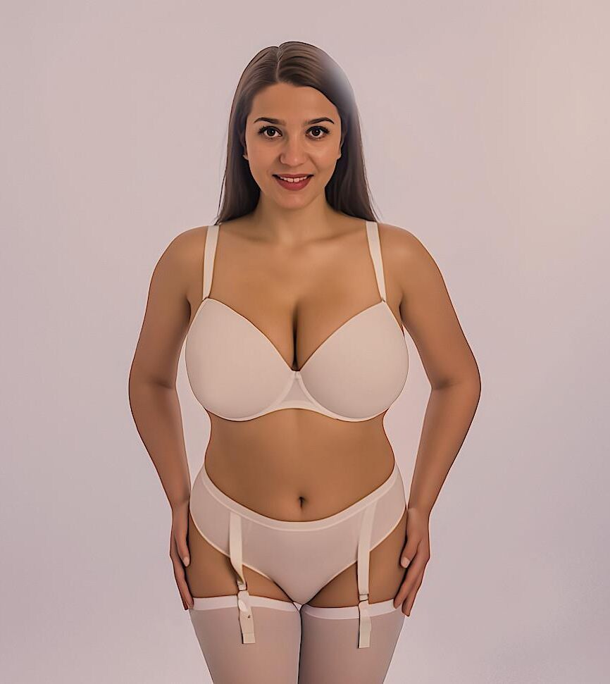 white lingerie ai