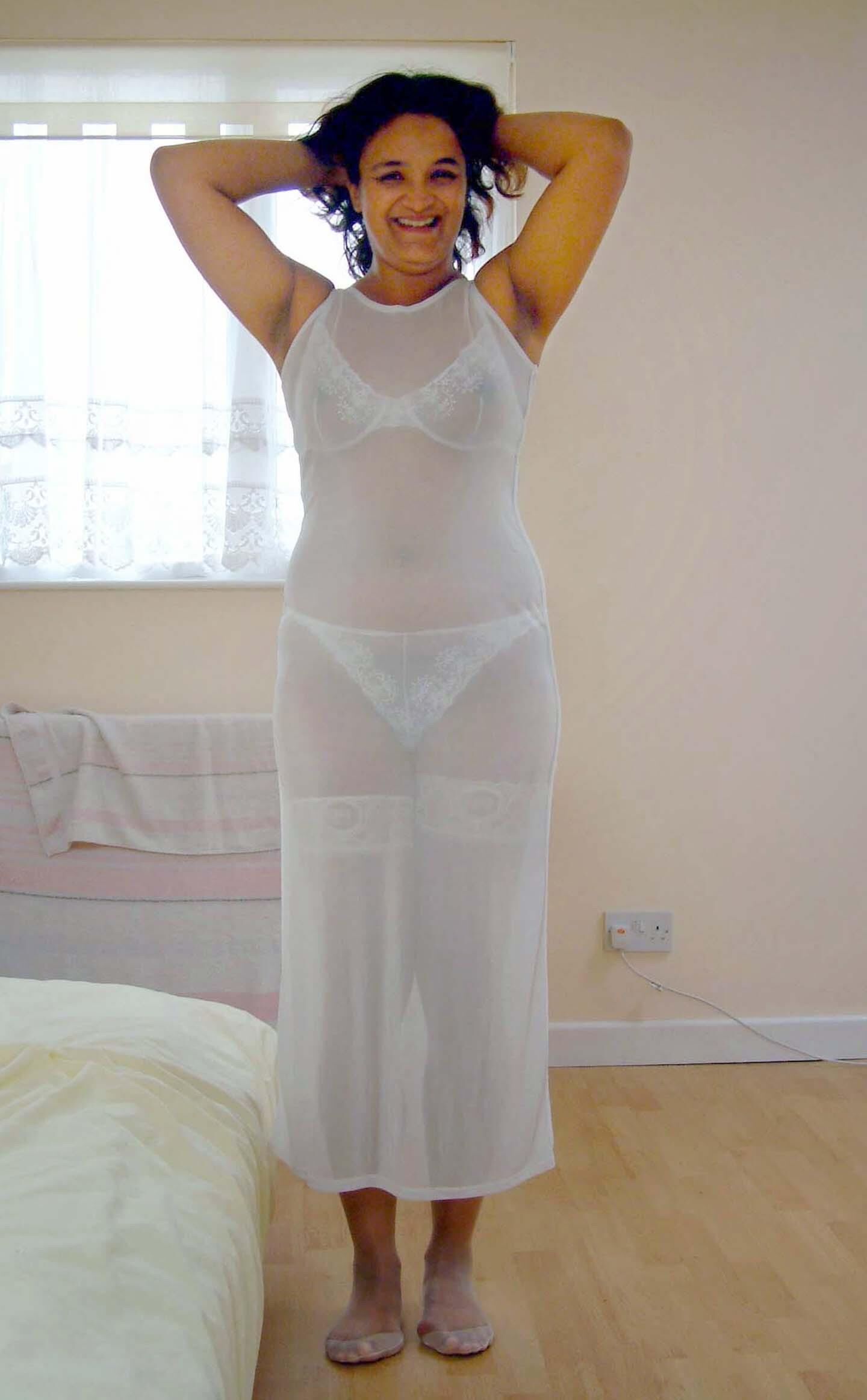 Try on clubbing outfit